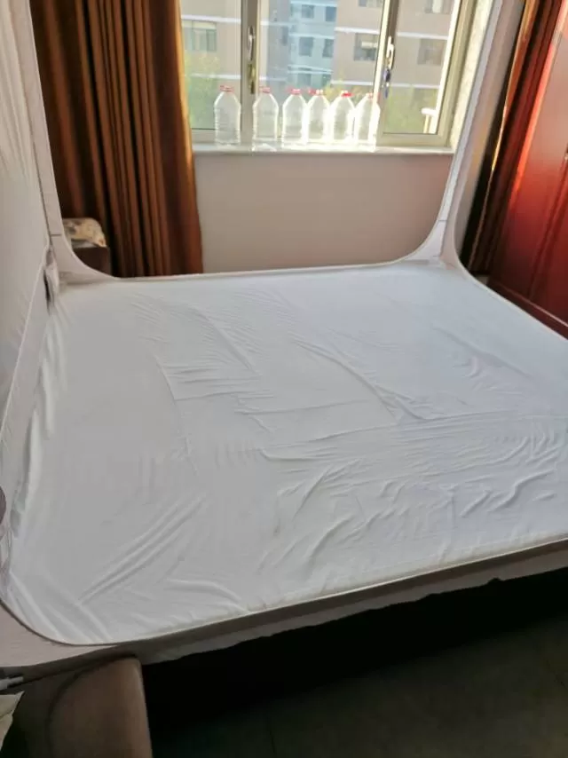 儿童防摔蚊帐，1.8*2.0m床用，全底，开门式。图片3