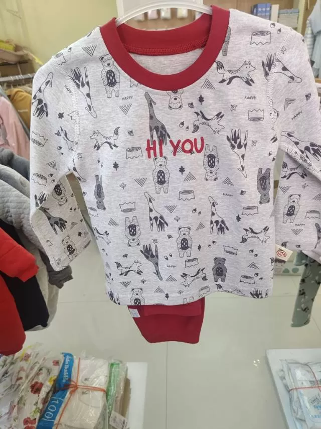 撤店清仓，婴幼儿秋衣套装100元3套，2套都有，纯棉A类。更多样式，具体私聊图片6