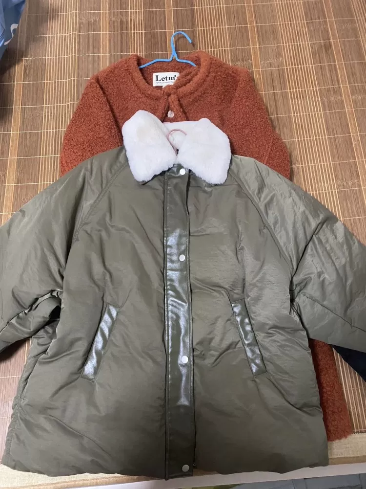 全部打包带走600出还赠送一个熨斗??鞋子都是新的37码，大衣仅试穿过，2件羽绒…图片3