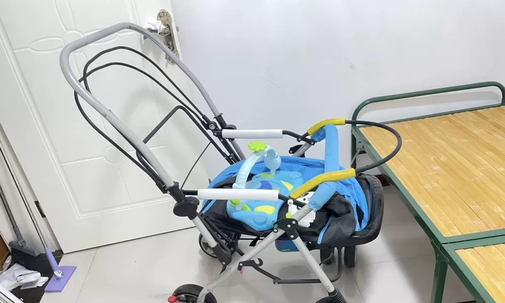 九成新宝宝推车，几年前买的，买的时候三百多，没怎么用，一直闲置。整体成色看图，轮…图片3
