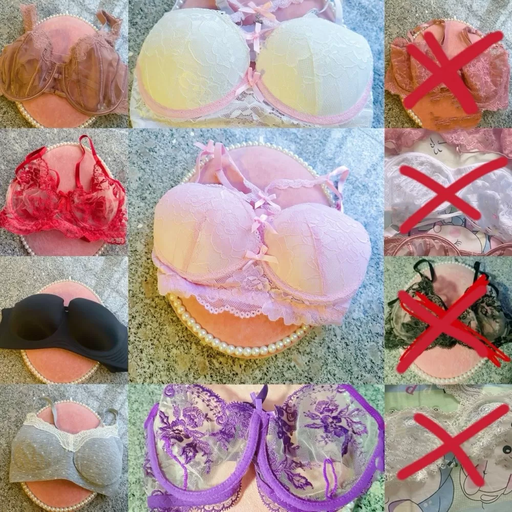 个人原闻闲置内搭，居家拍摄，盗图必究，纯棉蕾丝，颜色多款，有轻微穿着痕迹，介意勿…图片2